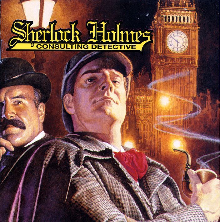 Sherlock Holmes: Consulting Detective box art for Sega Mega CD